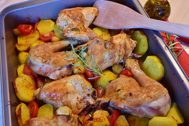 Chicken with potatoes